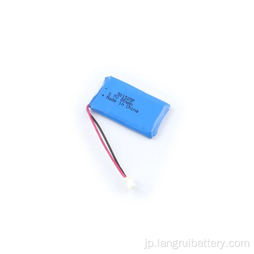 充電式リチウムポリマーバッテリー3.7V 80mAh